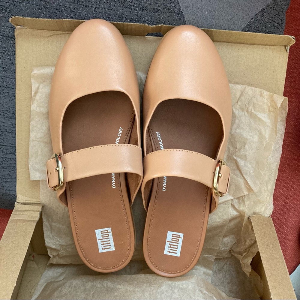 BNIB Fitflop Allegro Mules blush